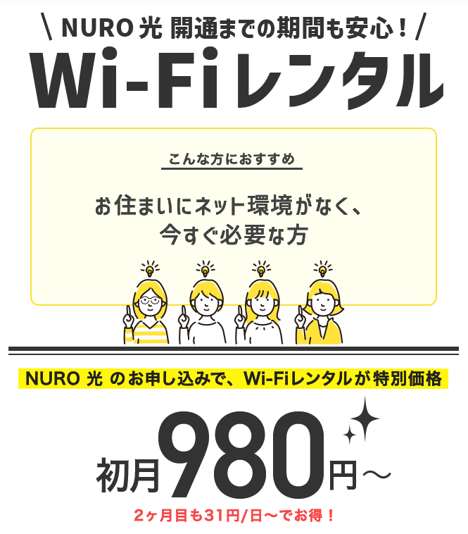 Wi-Fiレンタルサービス
