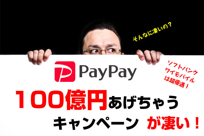 PayPay100億円あげちゃうキャンペーンが凄い