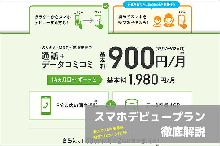 3gbに増量した スマホデビュープラン 徹底解説 料金 特徴 割引 5g対応は 2021年版 スマホの先生