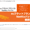 auフラットプラン25NetflixパックN徹底解説