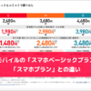 ワイモバイルの「スマホベーシックプラン」と「スマホプラン」との違い